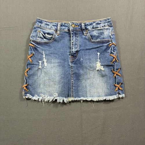 Angel kiss minigonna denim - minigonna,
