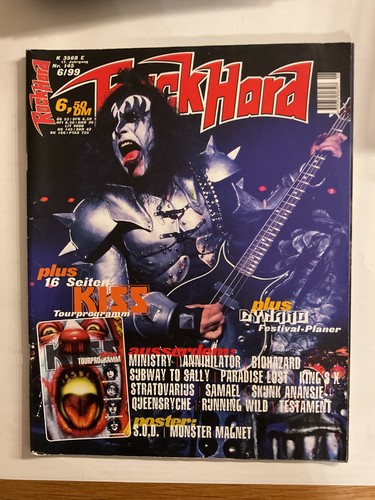 Rockhard kiss 16 seiten - rockhard, 6/99